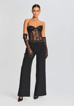 Hailey Embellished Lace Top 9 Hailey Embellished Lace Top -TrendAura Store Ecommerce Crop 20230815 Hailey Top Royce Gloves 2420 ECOMM