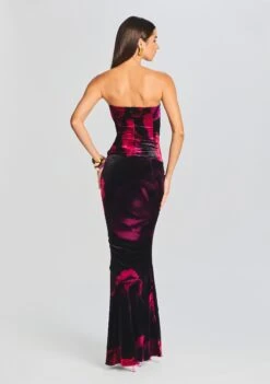 Nat Top -TrendAura Store Ecommerce Crop 20230815 Nat Top Freyja Skirt Acid Roses 1070 ECOMM