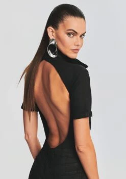 Lyla Coated Denim Jumpsuit -TrendAura Store Ecommerce Crop 221115 Ecom SET1 SHOT 10 2474