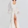 Juno Feather Robe