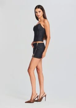 Nyla Denim Skirt -TrendAura Store Ecommerce Crop 23 07 18 SET1 Victoria Jacket Allie Top Nyla Skirt 0227 ECOMM