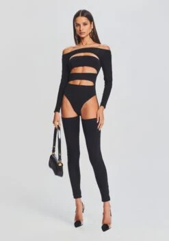 Andromeda Catsuit 9 Andromeda Catsuit -TrendAura Store Ecommerce Crop 23 09 22 ANDROMEDACATSUIT BLACK 1011 ECOMM