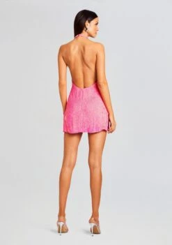 Alexis Sequin Dress -TrendAura Store Ecommerce Crop 23 10 17 ALEXISDRESS HYPERPINK 2155 ECOMM
