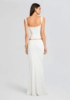 Lowis Top -TrendAura Store Ecommerce Crop 23 10 18 LOWISTOP VIVIENNESKIRT WHITE 1509 ECOMM