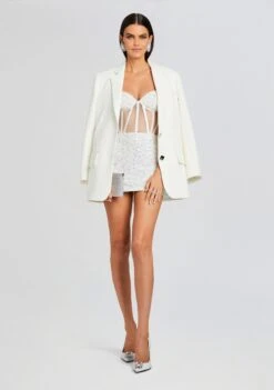 Sienna Sequin Dress -TrendAura Store Ecommerce Crop 23 10 18 SIENNADRESS WHITESILVER 1656 ECOMM