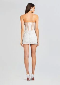 Sienna Sequin Dress -TrendAura Store Ecommerce Crop 23 10 18 SIENNADRESS WHITESILVER 1700 ECOMM