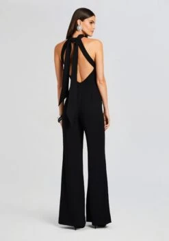 Taylor Tie Back Jumpsuit -TrendAura Store Ecommerce Crop 23 10 18 TAYLORTIEBACKJUMPSUIT BLACK 1846 ECOMM