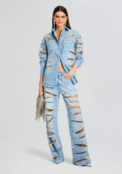 Avani Embellished Denim Shirt 9 Avani Embellished Denim Shirt -TrendAura Store Ecommerce Crop 23 10 25 AVANISHIRT RENZOJEAN BONDI 2748 ECOMM