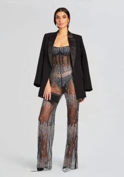 Adelynne Sequin Jumpsuit -TrendAura Store Ecommerce Crop 23 11 15 ADELYNNEJUMPSUIT BLACKSILVER 1962 ECOMM