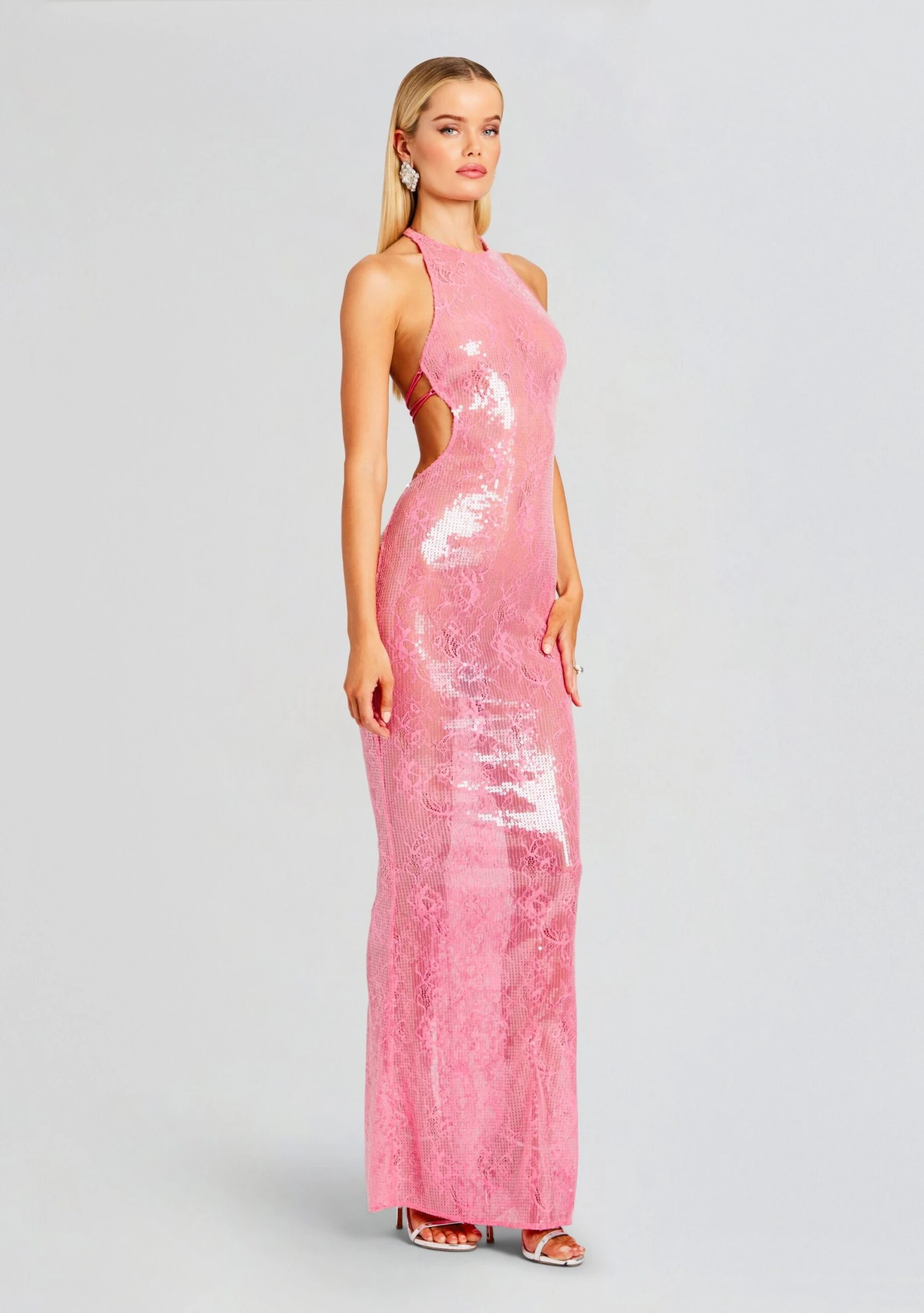 Shivonne Sequin Lace Dress 3 Shivonne Sequin Lace Dress - Image 3