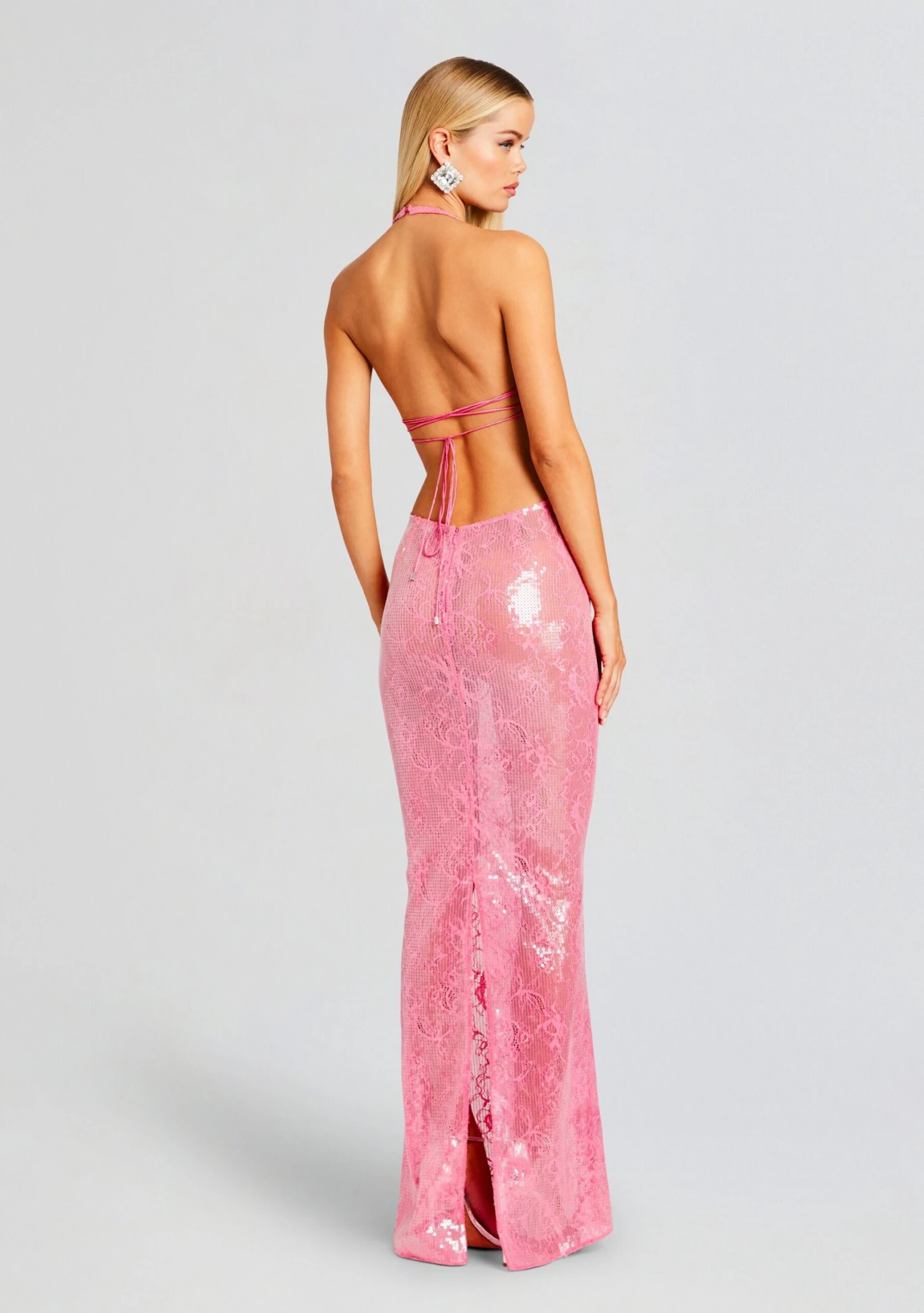 Shivonne Sequin Lace Dress 4 Shivonne Sequin Lace Dress - Image 4