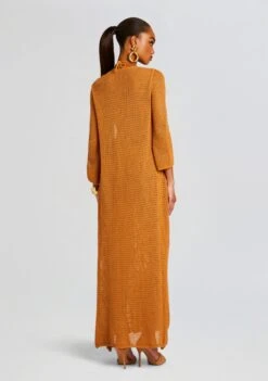 Viola Long Cover Up -TrendAura Store Ecommerce Crop 23 11 16 ARIATOP VIOLACOVERUP ARIASKIRT TOBACCO 1516 ECOMM 13bd43cb ca16 476b 98e9 664bef8e2192