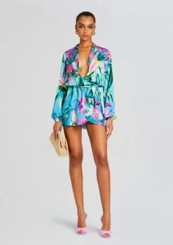 Ocean Mini Dress 9 Ocean Mini Dress -TrendAura Store Ecommerce Crop 23 11 16 OCEANTOP2225 OCEANSKIRT22758 TURQUOISE 2438 ECOMM