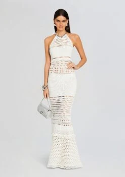 Mesa Knit Crochet Dress