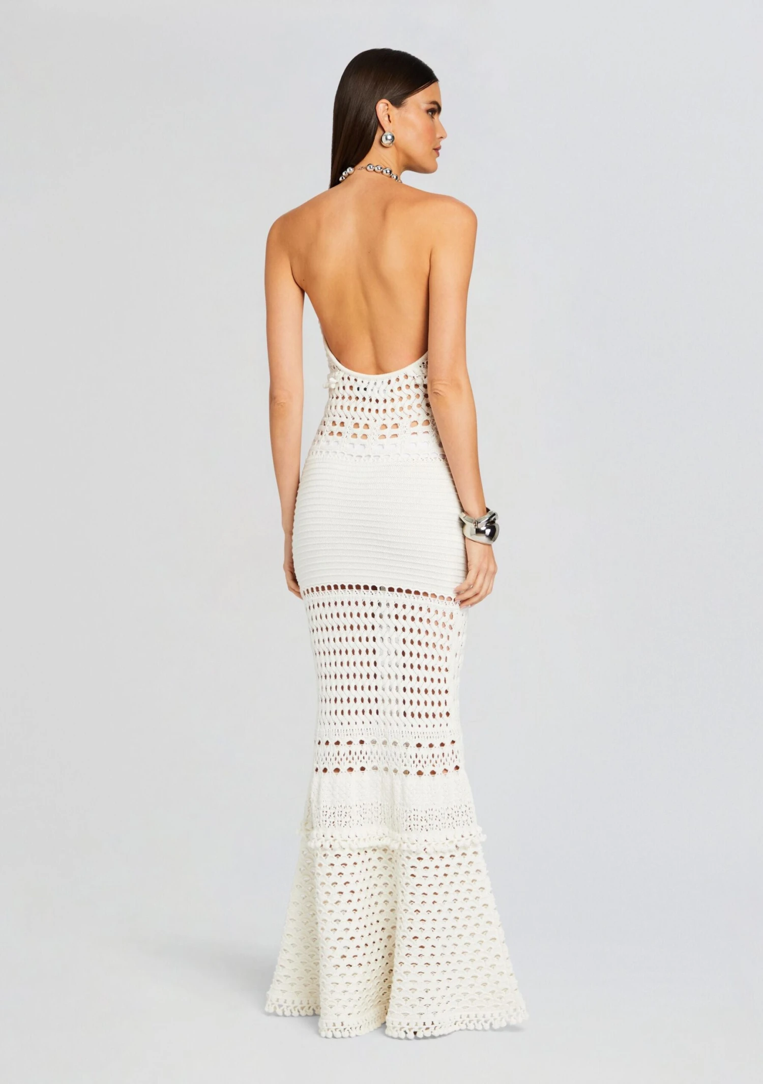 Mesa Knit Crochet Dress 4 Mesa Knit Crochet Dress - Image 4