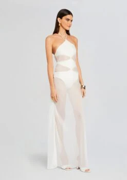 Heleny Maxi Dress -TrendAura Store Ecommerce Crop 23 12 18 MORGANONEPIECE HELENYDRESS CREAM 0778 ECOMM