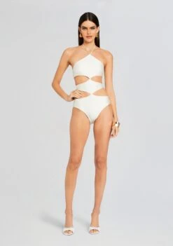 Morgan One Piece -TrendAura Store Ecommerce Crop 23 12 18 MORGANONEPIECE HELENYDRESS CREAM 0788 ECOMM