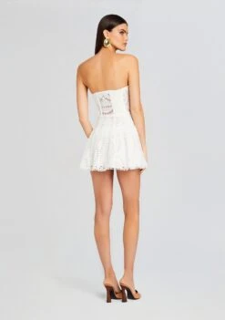 Zannick Short Dress -TrendAura Store Ecommerce Crop 23 12 18 ZANNICKDRESS WHITESAMOA 1201 ECOMM