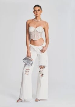 Margery Embellished Bustier Top 9 Margery Embellished Bustier Top -TrendAura Store Ecommerce Crop 230201 Retrofete SET2 SHOT06 006 eComm