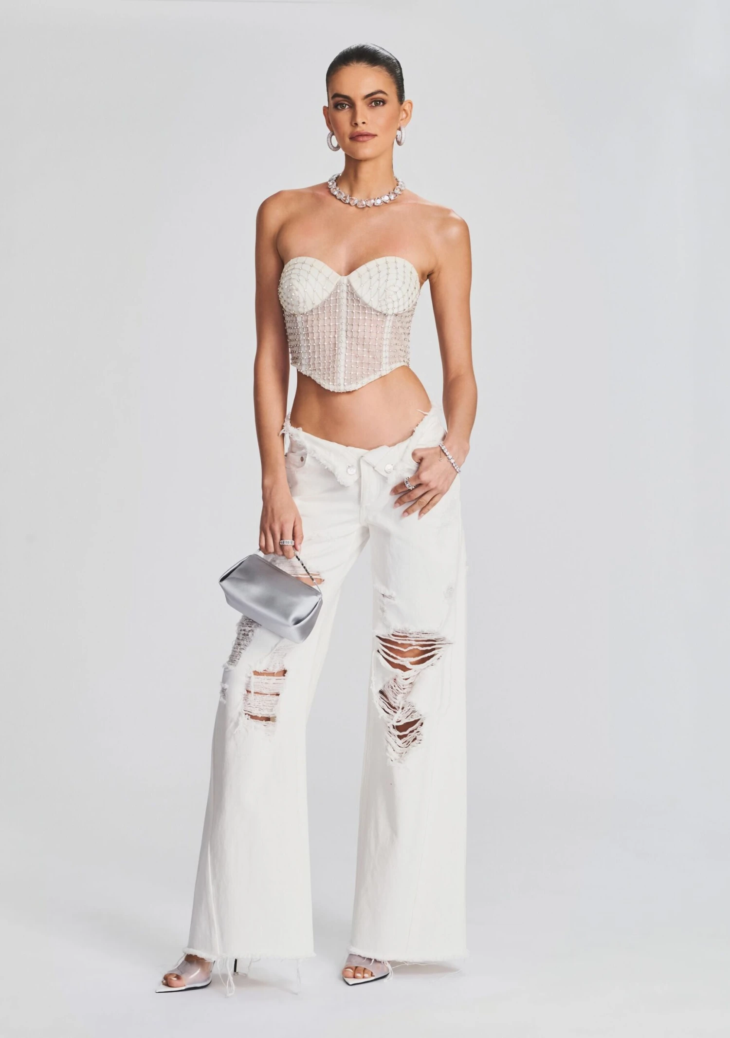 Margery Embellished Bustier Top 5 Margery Embellished Bustier Top - Image 5