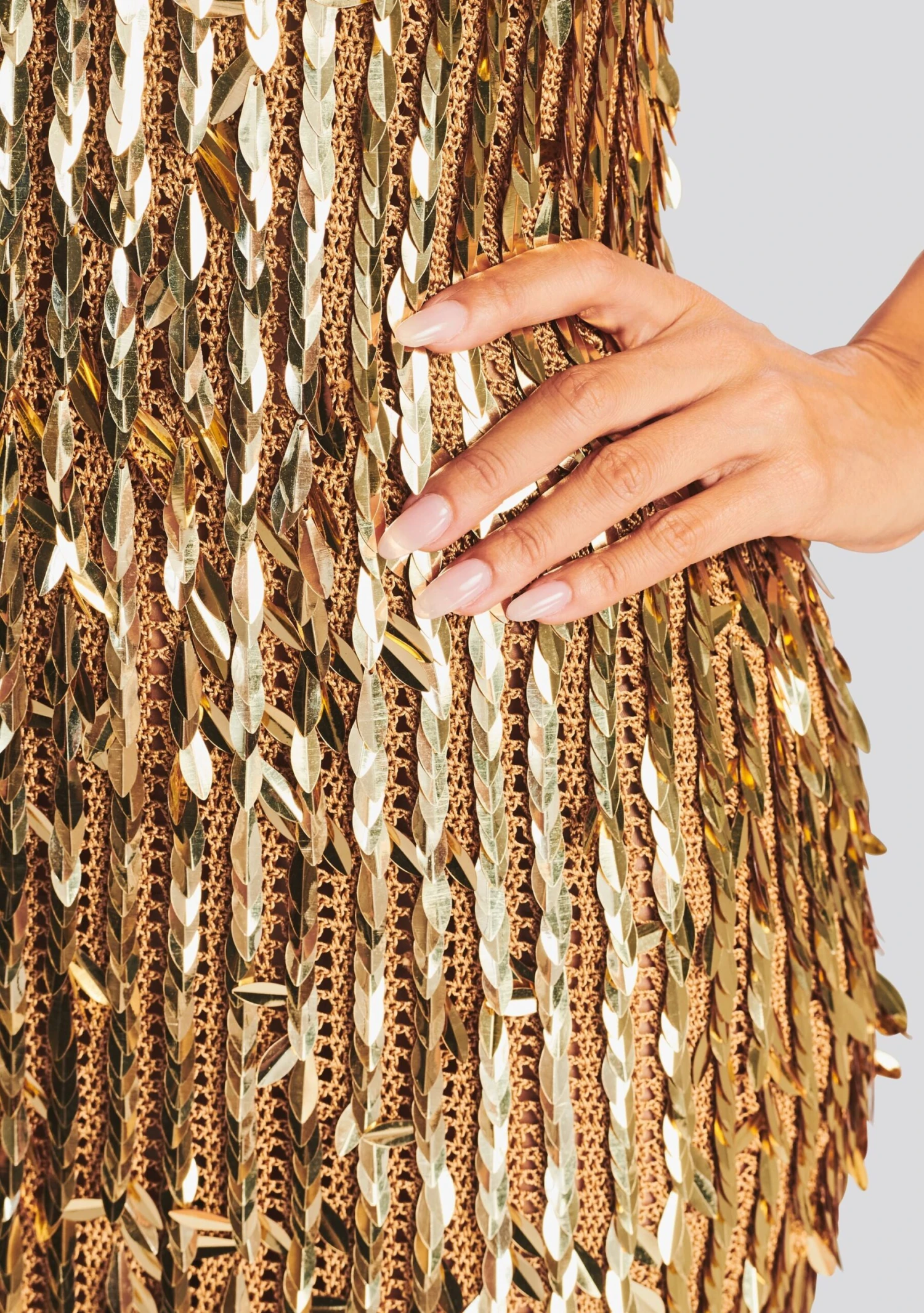 Saros Feather Sequin Dress 2 Saros Feather Sequin Dress - Image 2