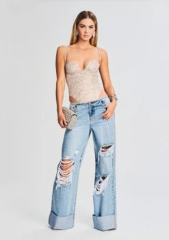 Avalon Crystal Embellished Bodysuit -TrendAura Store Ecommerce Crop 230621 ECOM SET2 SHOT 47 5545 ECOMM