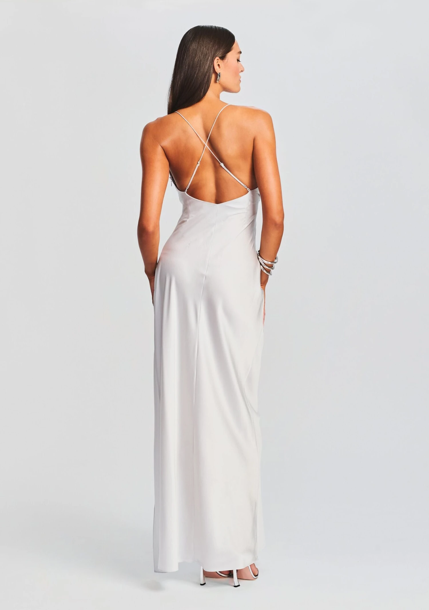 Amina Silk Dress 4 Amina Silk Dress - Image 4