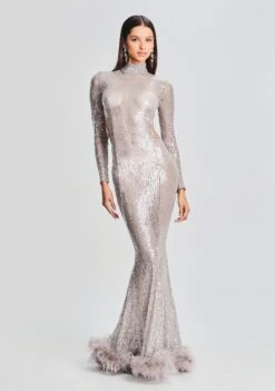 Lenora Sequin Embellished Dress
