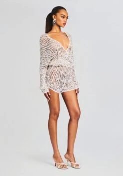 Meadow Sequin Crochet Romper 8 Meadow Sequin Crochet Romper -TrendAura Store Ecommerce Crop 231128 MEADOWROMPER 0234 ECOMM