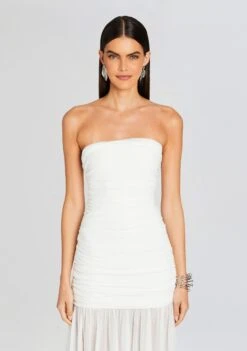 Adele Dress -TrendAura Store Ecommerce Crop 24 01 10 ADELEDRESS WHITE 0320 ECOMM