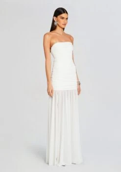 Adele Dress -TrendAura Store Ecommerce Crop 24 01 10 ADELEDRESS WHITE 0326 ECOMM
