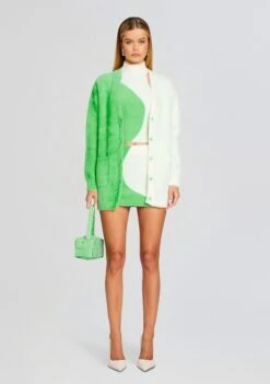 Winnie Fuzzy Mini Skirt -TrendAura Store Ecommerce Crop 24 01 10 WILMATOP WINNIESKIRT PEPPERCARDIGAN PISTACHIOCREAM 0661 ECOMM 8fdce380 2f66 457c 8a34 488176412f56