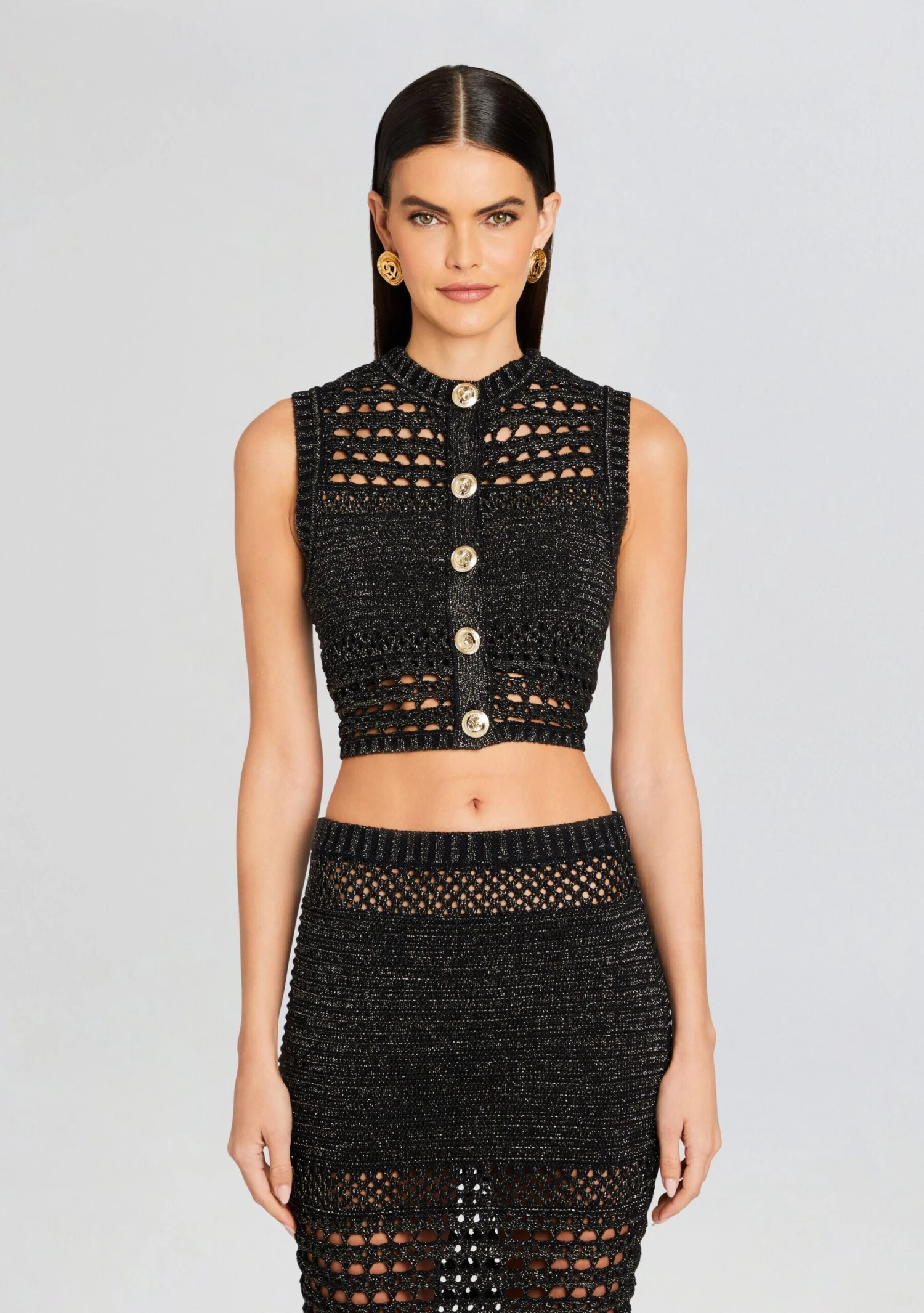 Delma Knit Crochet Top 1 Delma Knit Crochet Top