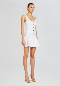 Brooke Bandage Knit Dress 7 Brooke Bandage Knit Dress -TrendAura Store Ecommerce Crop 24 02 15 BROOKEDRESS WHITE 699 ECOMM