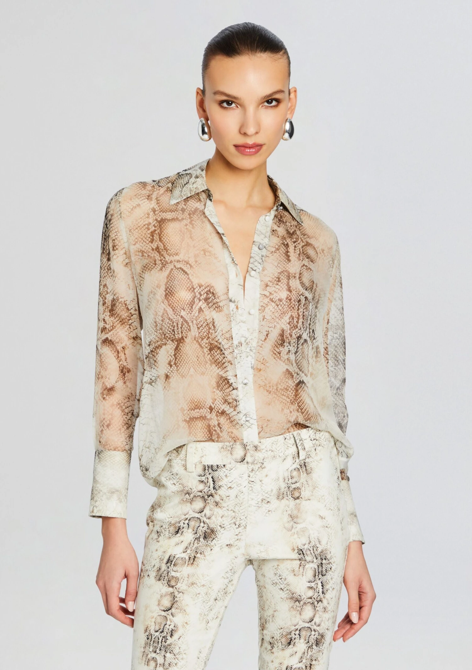 Milena Silk Blouse 1 Milena Silk Blouse