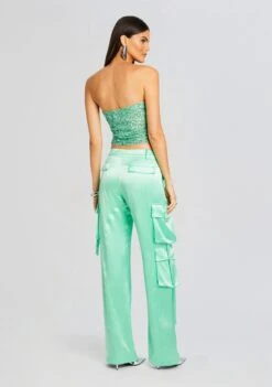 Kala Sequin Top -TrendAura Store Ecommerce Crop 24 03 12 KALATOP ANDREPANT PISTACHIO 0327 ECOMM db49dafe c4ef 451b 9ab4 b927b895f6df