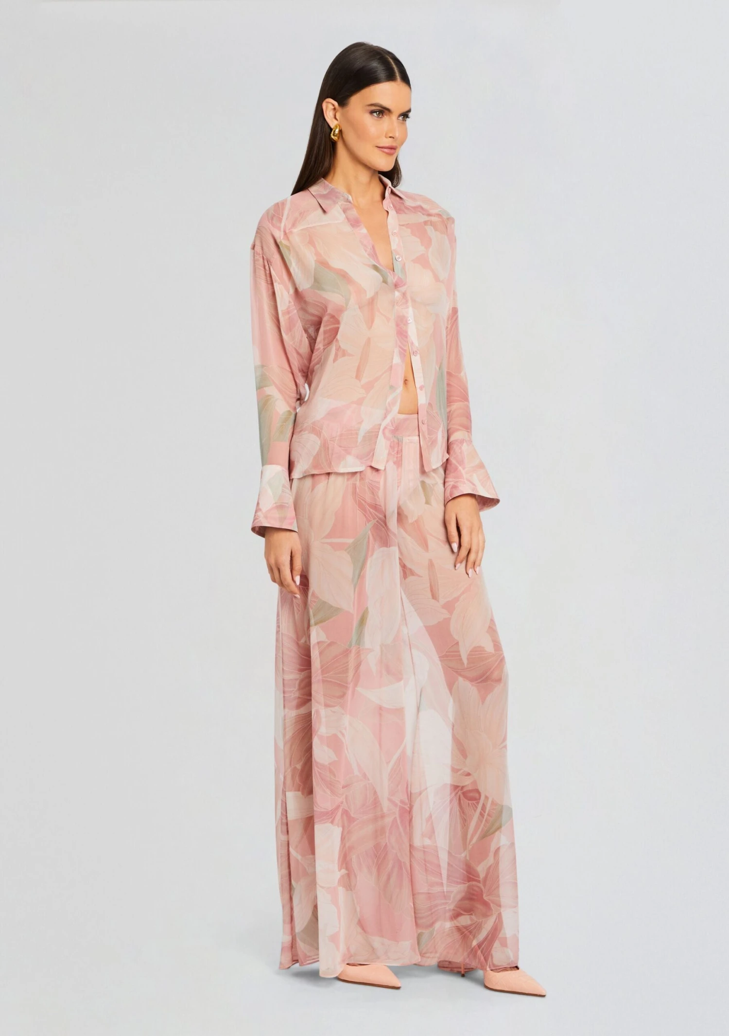 Ramona Silk Chiffon Shirt 3 Ramona Silk Chiffon Shirt - Image 3