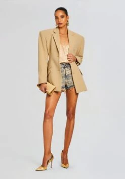 Calyx Embellished Denim Short -TrendAura Store Ecommerce Crop 24 03 26 CALYXSHORT AMALFI 1037 ECOMM