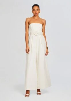 Nera Jumpsuit -TrendAura Store Ecommerce Crop 24 03 26 HN NERA 5805 JUMPSUITWHITE 1848 ECOMM