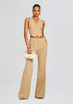 Pin Tuck Palazzo Pants -TrendAura Store Ecommerce Crop 24 03 26 JESSICATRANSPARENTVEST PINTUCKPALAZZOPANTS CAMEL 1246 ECOMM 08b4cdcd 5a35 4f4f a122 1c738b7d00a8