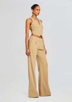 Pin Tuck Palazzo Pants -TrendAura Store Ecommerce Crop 24 03 26 JESSICATRANSPARENTVEST PINTUCKPALAZZOPANTS CAMEL 1312 ECOMM 61e1d14f 8c8f 4958 aeae d172d7177735