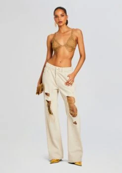 Pyla Chain Bra -TrendAura Store Ecommerce Crop 24 03 27 PYLABRA TANNINGOLD KAILEEPANT WHITEGOLD 2458 ECOMM