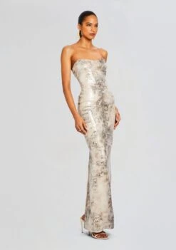 Winslow Sequin Dress 7 Winslow Sequin Dress -TrendAura Store Ecommerce Crop 24 03 27 WINSLOWDRESS VINTAGESNAKE 0203 ECOMM