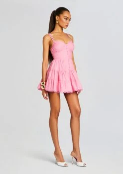 Angy Short Dress -TrendAura Store Ecommerce Crop 24 04 16 ANGYSHORTDRES ROSEQUARTZ 1426 ECOMM