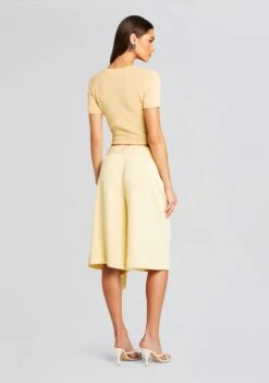 Philomena Short -TrendAura Store Ecommerce Crop 24 04 17 PHILOMENASHORT BUTTER 0161 ECOMM