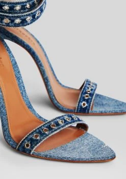 Alessandra Sandal 9 Alessandra Sandal -TrendAura Store Ecommerce Crop AlessandraHeel Denim 4 ECOMM