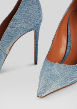 Jasmine Heel 9 Jasmine Heel -TrendAura Store Ecommerce Crop JasmineHeel Denim 4 ECOMM