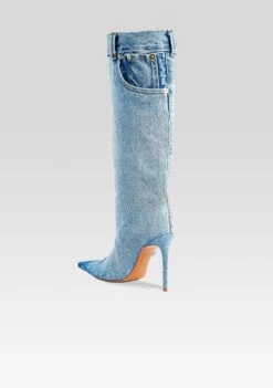 Kaia Boot -TrendAura Store Ecommerce Crop KaiaBoot Denim 3 ECOMM