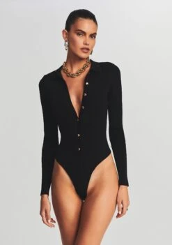 Nala Rib Knit Bodysuit -TrendAura Store Ecommerce Crop Retrofete eComm 220830 Shot 24 0006