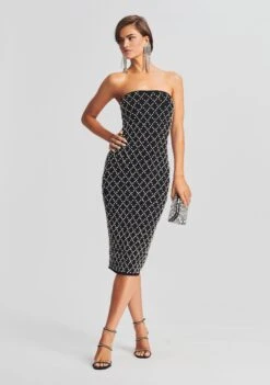 Minetta Embellished Chiffon Dress -TrendAura Store Ecommerce Crop Retrofete eComm 220921 SHOT 69 5653